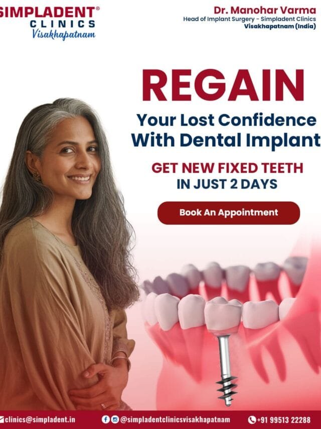 Regain Your Lost Confidence with Dental Implants: Smile Bright, Live Bold!