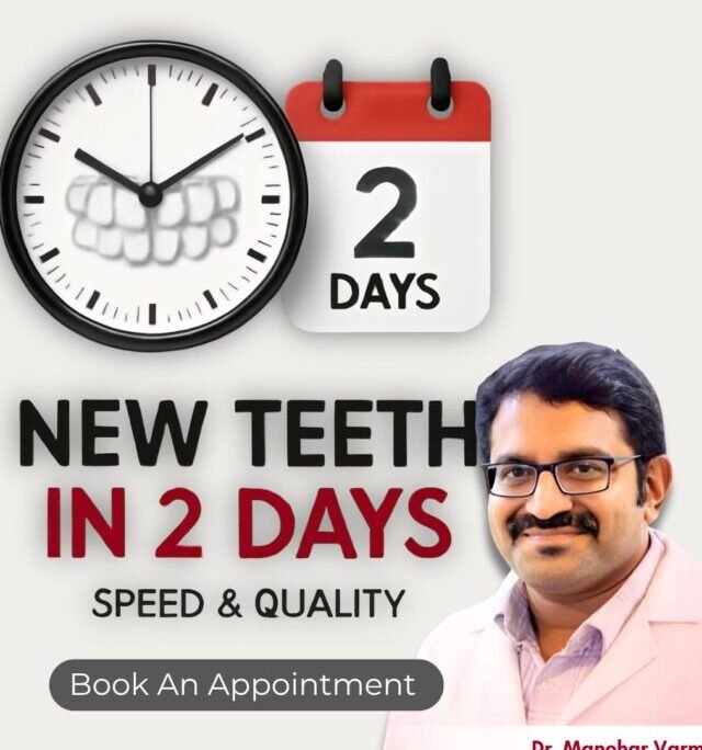 "New teeth in 2 days Visakhapatnam, permanent dental implants, same-day teeth replacement, advanced implant clinic Vizag, fast smile restoration treatment"