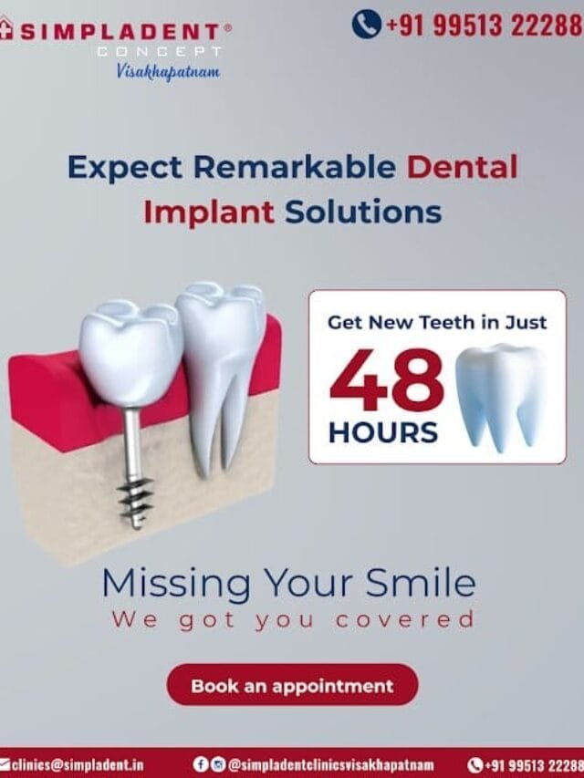 Expect Remarkable Dental Implant Solutions – Redefine Your Smile with Advanced Technology